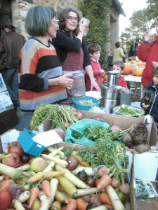 Stand jus de légumes bios